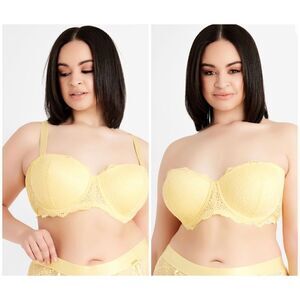 Ashley Stewart Convertible Lace Underwire Bra